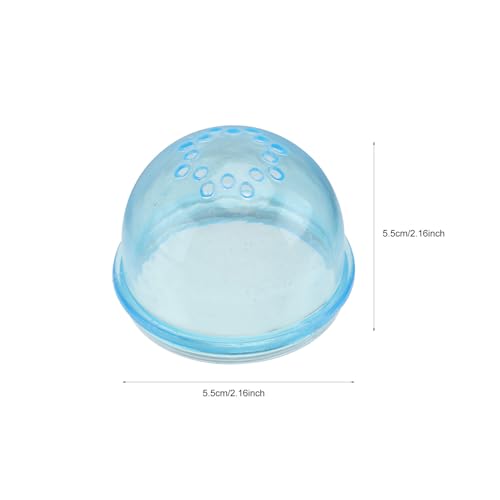 POPETPOP Hamster Tube End Caps 4Pcs Hamster External Tube Stopper End Cap Fitting Cage Baffle Accessories with Ventilated Holes for Small Pet Cage (Random Color) - Image 4