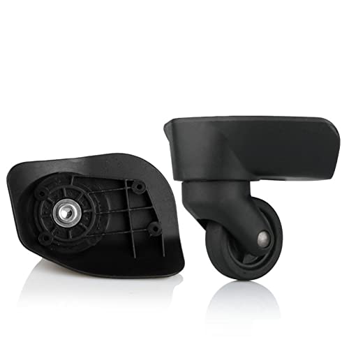 Luggage Wheels,Universal Luggage Casters,1 Pair Luggage Wheel Replacement Spare Spinner Caster for Suitcase Wheel Repair (W021)