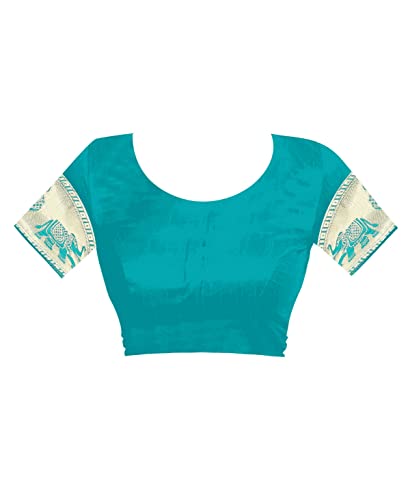 C J Enterprise Women’s Pure Kanjivaram Soft Silk Saree With Blouse Piece for Wedding (Pari9016)