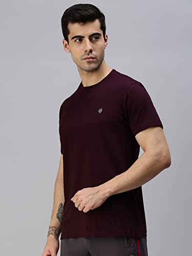 Image of ONN Men's Half Sleeves Round Neck 100% Cotton T-Shirt
