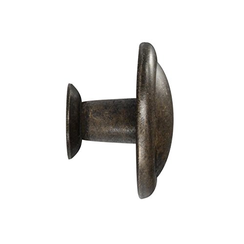 Knobdeals #1115-1-3/8" Cabinet Knob, Antique Brass #TOP2