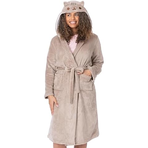 Pusheen Cat Dressing Gown for Women Cover