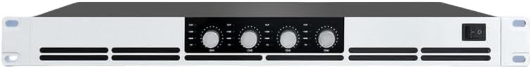 Pure Post-stage Digital Power Amplifier, 4 * 1500w HIFI Dual Channel Amplifier, 8  Impedance, with Intelligent Protection, for Theater Entertainment, Stage Performances