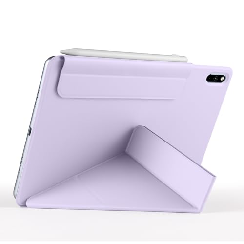 Funda para Huawei Matepad 11 2021 carcasa ligera morada con soporte magnético 5