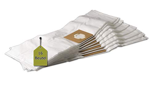 16 bolsas para aspiradora compatibles con Kärcher 1.629-801.0, 16 bolsas para aspiradora Kärcher 6.959-130.0