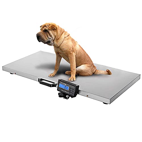 Báscula digital para mascotas LOYALHEARTDY 1100Lbs