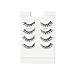 KISS My Lash But Better Fake Eyelashes Multipack – Bare Affair, 4-Pair Pack, Invisible, Lightweight, Reusable, Contact Lens Friendly, Voluminous, Comfortable | 8 Total (Pack of 2)