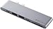 Produktbild Kanex 7in1 USB-C Hub + Card Reader für Apple MacBook / Pro / Air (2020, 2019 & 2018) in space grau [USB-C PowerDelivery, HDMI 4k / 30Hz, SD- und Micro-SD-Slot, 2x USB 3.0] - K172-1041-SDC