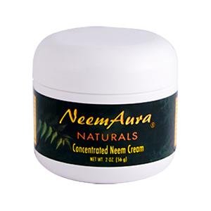 NeemAura Naturals Neem Cream with Aloe and Neem Oil, 2 oz
