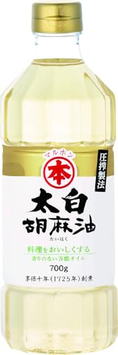 マルホン 太白胡麻油 700gの商品画像（Amazon）