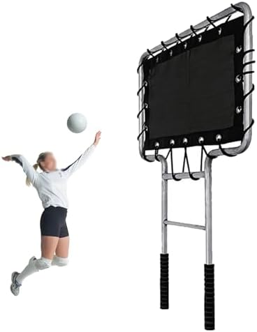 Volleyball Block Training Equipment for Skill Development and Solo Practice, Professional Rebounder for Hitting Coverage Drills