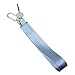 Mum's memory Wristlet Keychain for Women and Men，Key Chain Holder，Wrist Lanyard for Keys(Light Blue)
