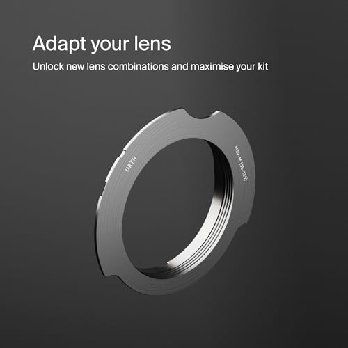 Adaptador de Montura de Lente Urth Compatible con M39 a Leica M (Manual) | Compatible con Lente M39 para Cuerpo de Cámara Leica M - Adaptador de Enfoque Manual de Precisión miniatura 2