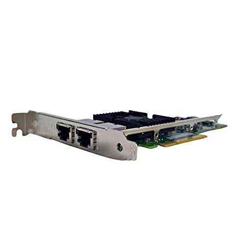 Adaptador de red convergente DELL K7H46 X540-T2 de doble puerto con soportes largos miniatura 2