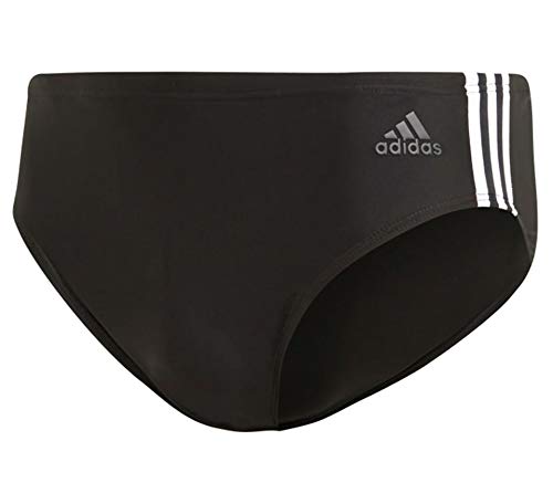 adidas Fitness 3 Bandas slip de bain Homme, Noir (Black/White), 5