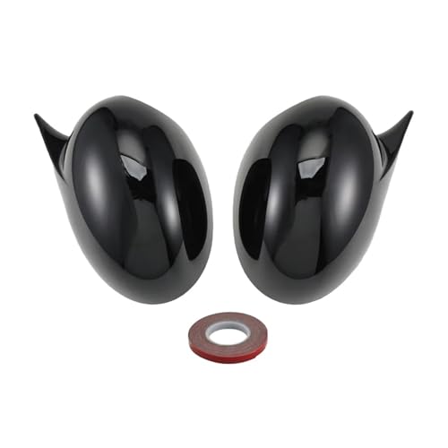 Couvercle de rétroviseur extérieur noir brillant pour MINI Cooper R55 R56 R57 R60