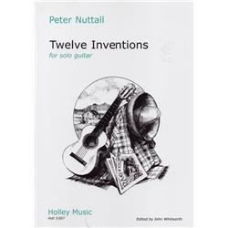 Peter Nuttall: Twelve Inventions Guitar Sheet Music