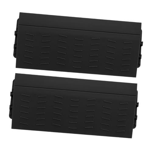 OATIPHO 2 Piezas Rampa para Robot Aspirador De Plástico Alfombrilla para Rampa De Umbral Tira De Plástico para Uso Puertas De Casa Garajes y Inclinadas para Limpieza