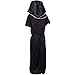 Egyptian Pharaoh Men's Halloween Costume  Ancient King TUT Style Outfit, Black, Large