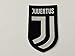 Patch-Toppa Microricamata in HD/jacquard (Alta Definizione)Termoadesiva - scudetto juventus - Dimensioni : H. cm.8,8 x L. cm.5