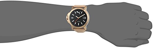 Puma Ultrasize 45 Unisex Quartz Watch with Dial Analogue Display and Leather Strap