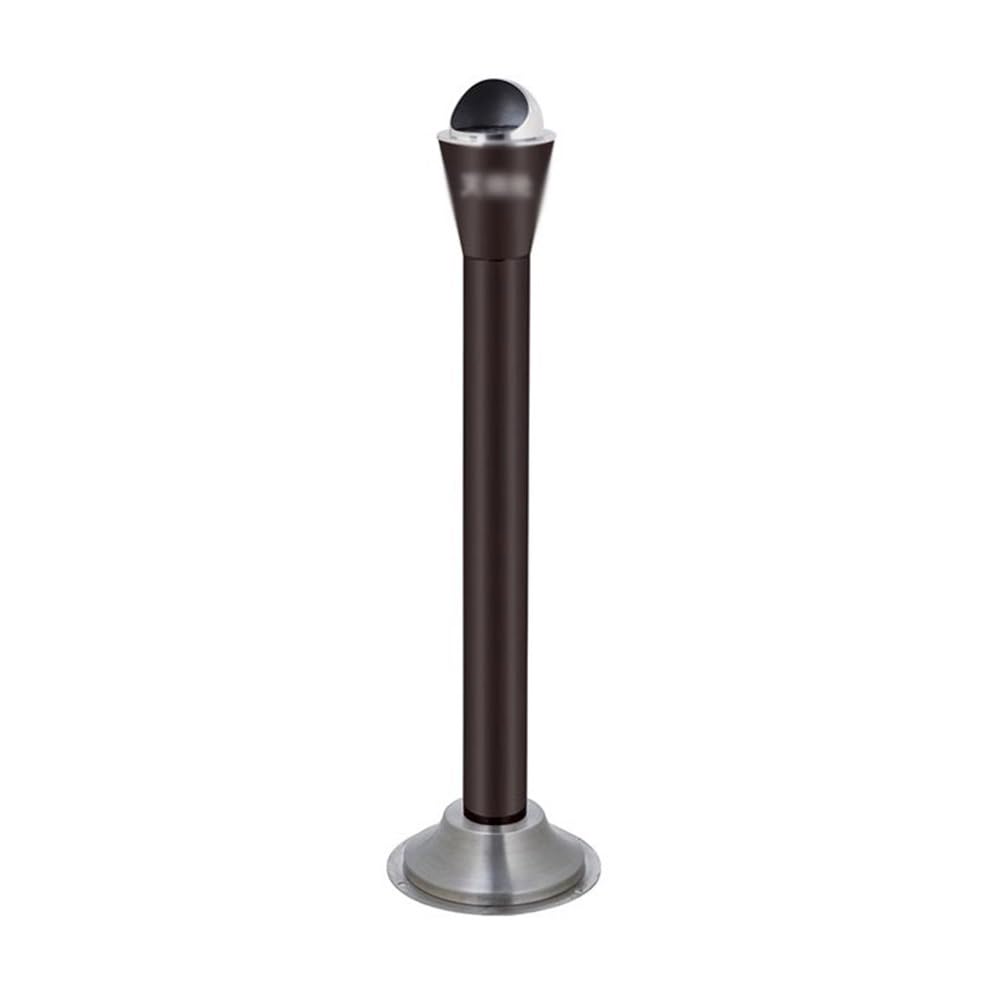 OWOHYG Ashtray Trash Can Outdoor Stainless Steel Smoking Area Ash Pillar Cigarette Extinguishing Bucket Outdoor Ashtrays For Cigarettes.Black