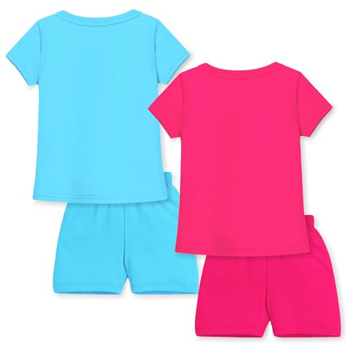 Image of Trampoline Girls Pack of 2 Printed T-shirt With Shorts