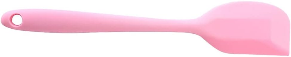 Multiple Color Silicone Baking Spatula Heat-Resistant Non-stick Utensils Non-deformable Soft Baking Spatula(C)