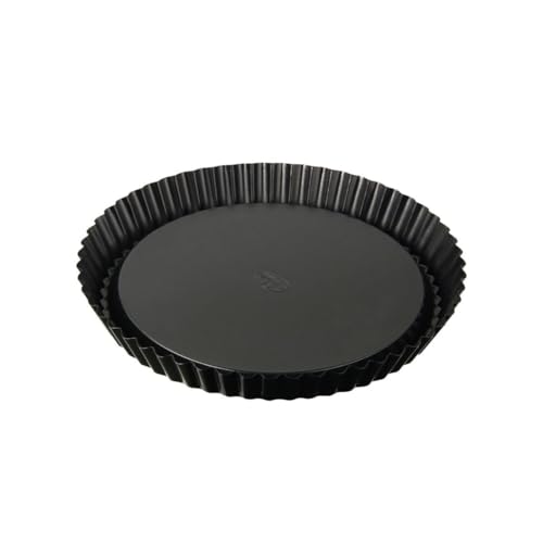 Dr. Oetker Tradition forma do pieczenia ciasta owocowego, Ø 28 cm, klasyczna forma do pieczenia caist owocowych, ze stali z powłoką zapobiegającą przywieraniu, ilość: 1 sztuka