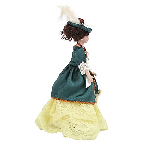 1/12 Puppenhaus Dame, 1/12 Puppenhaus Viktorianische Dame Frauen Miniatur Porzellanpuppen Puppenhaus DekorationHuman… – Bild 5