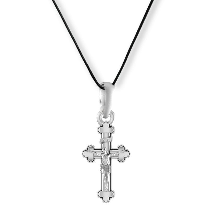 akshat sapphire A Sterling Silver (92.5% purity) God Jesus Christ Pendant for Men and women Pure 925 Silver Lord Isa masih Locket with Black Thread - EVE_PM7179-picture-32