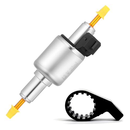 Jweely Diesel Heater Oil Fuel Pump 12v 22ml Quieter Gas Air Heater Electric F...