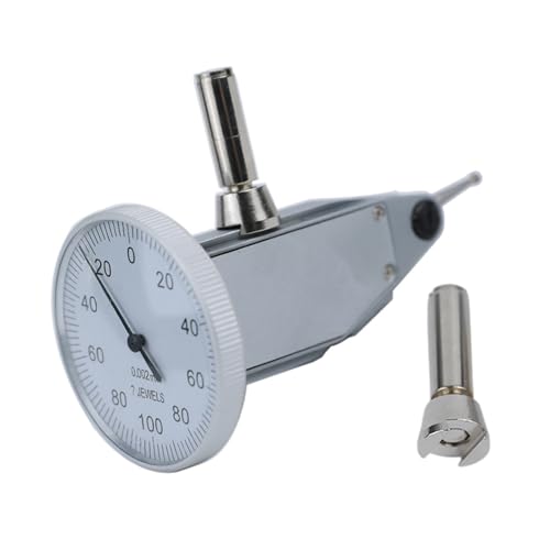 Indicadores de acero inoxidable Herramienta de medición mecánica de precisión para talleres técnicos de 0,2 mm/0,8 mm instrumentos de medición de alta precisión