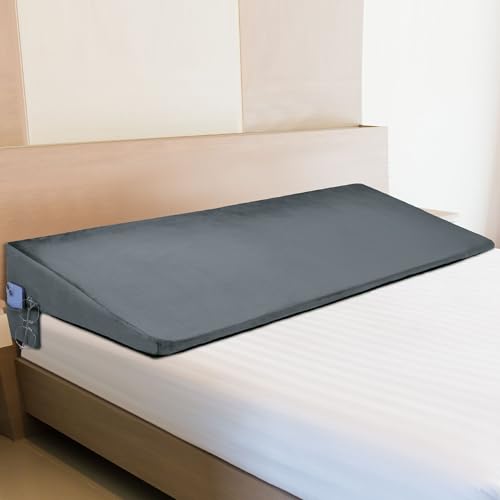 MABOZOO Wedge Pillow for Sleeping, 60'x23'x6' Headboard Wedge Pillow Elevated Body Pillow with Storage Bag for Acid Reflux Sleep Apnea Snoring Back Support