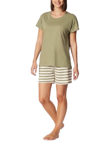 Schiesser Damen Schlafanzug kurz Single-Jersey Qualität - Casual Essentials