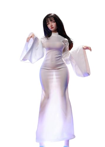 [Tbmodel] 龍山重工 1/6 フィギュア用 幽霊少女 ルナ素体 ヘッド 服セット アクセサリー ボディー アクションフィギュア LS2026-02