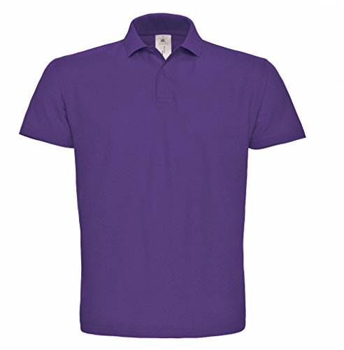 Image of B&C ID.001 Polo - Purple - 4XL