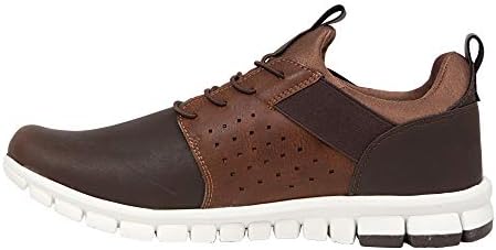 Deer Stags mens Betts Sneaker, Dark Brown/Brown, 8 US | Image 2