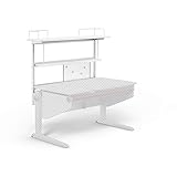 moll runner compact erweiterung zwei Regalböden für Bücher moll Winner Flex Deck Weiß Kinderschreibtisch Erweiterung, Holz, 12.9 kg