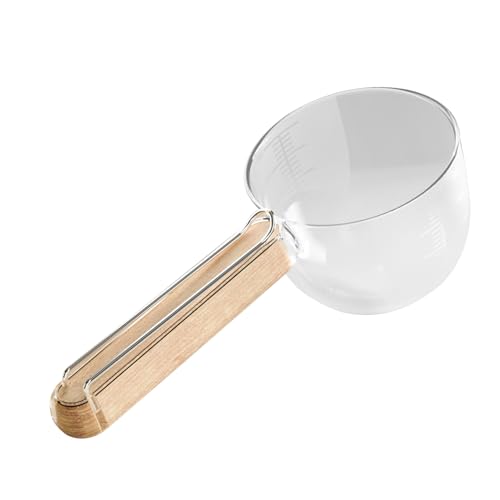 Langgang Löffel mit Clip - Kaffee -Messskala, Küchenrührwerkzeug | -Dichtungsklammern, langlebige Mischung für Zucker, Tee, Gewürze, Pulver, Kochzutaten