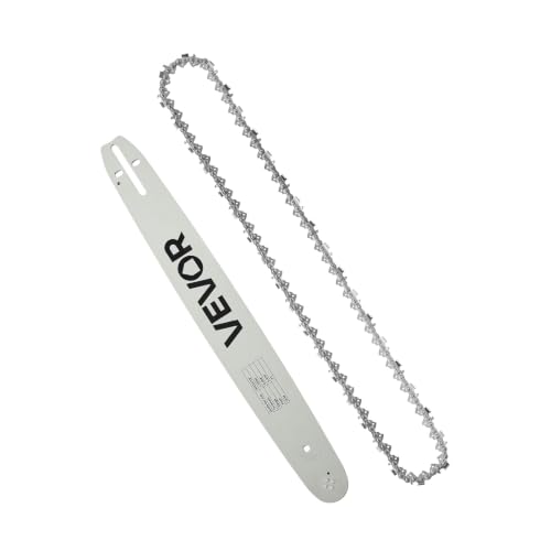Image of VEVOR Bar & Chainsaw Chain Combo 18 inch .325 inch Pitch .058 inch Gauge 72 Drive Links