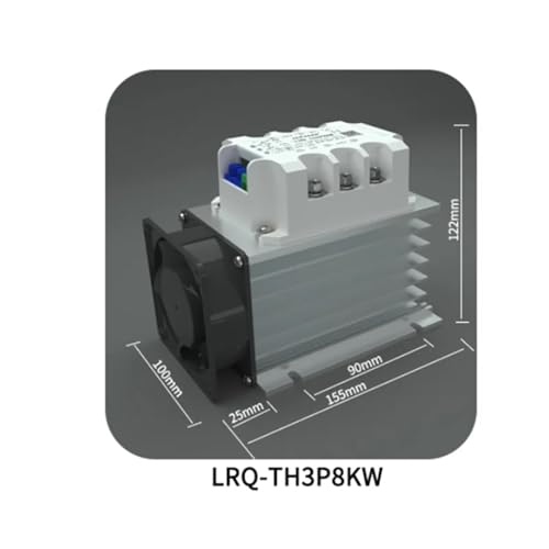 Démarreur progressif triphasé LRQ-TH3P contrôleur réduction tension 8KW
