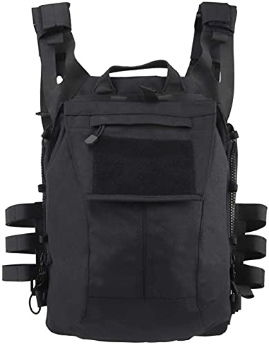 Koyheng Tactical Vest + Backpack/Modular Vest + Backpack/Breathable Combat Training JPC Vest Adjustable Lightweight MOLLE Vest - Image 6
