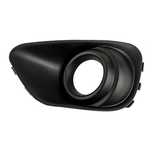 Couverture calandre de phare antibrouillard ABS premium mat pour Compass 11-17