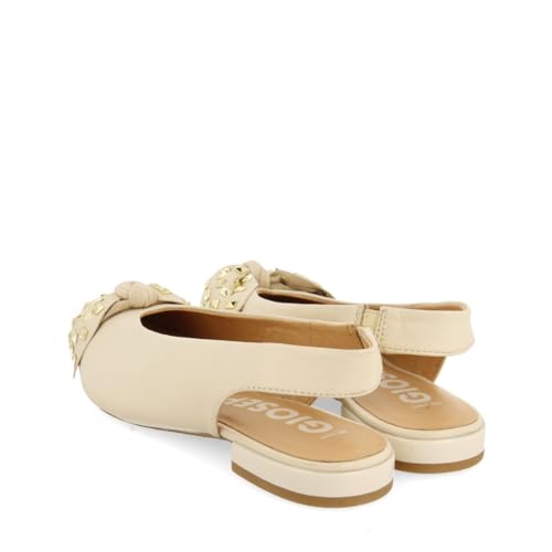 GIOSEPPO Women's Kallmet Flat Ballet, ivory, 7 Women4