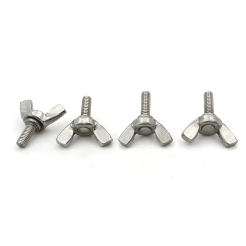 1/2/5/10 M3 M4 M5 M6 M8 M10 M12 A2-70 304XeXX`[ ߃lW o^tC{g EBOTXN[ N[(6mm,M6 (5pcs))