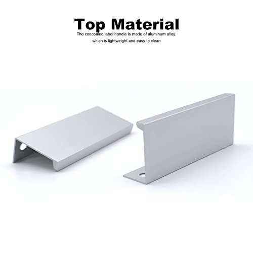 CHEERYMAGIC 2 Pack Back Mount Finger Edge Pull - Image 3