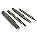 Mayhew 62213 Knurled Center Punch Kit, 4-Piece