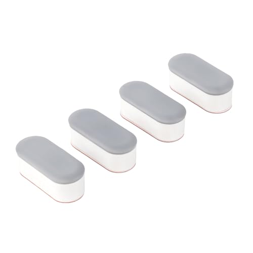Luxe Bidet 4 Piece Universal Non-Slip Toilet Seat Bumpers with