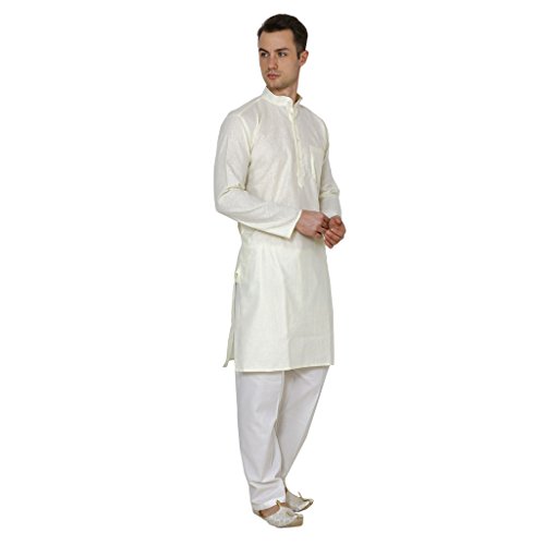 Image of Royal Kurta Men's Cotton Kurta Pyjama Set